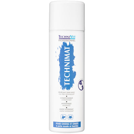 Technivet Technimat Detangler - anti-static conditioner that facilitates the detangling of dog and cat fur