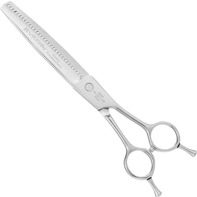 Ehaso Revolution Thinning - professional single-sided thinning shears, best Japanese steel, 32 teeth