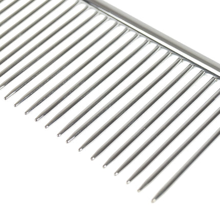 Madan Professional Extra Long Pin Comb - professional, extremely durable comb with a mixed tooth spacing of 50/50 and long pins.