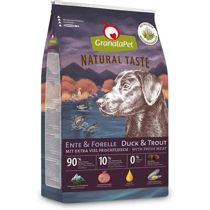 GranataPet Natural Taste Duck & Trout - grain-free dog food, duck and trout