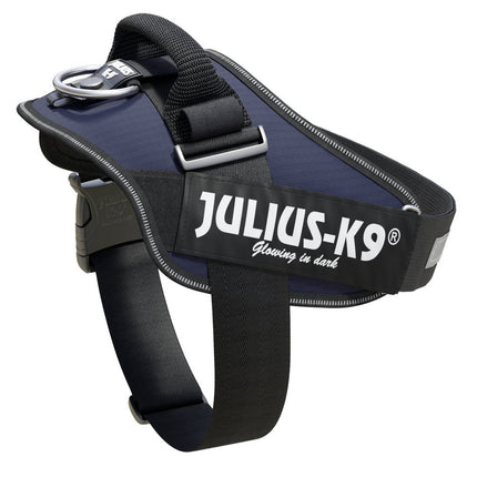 Julius - K9 IDC Dog Harness Jeans - high-quality harness for dogs in denim color