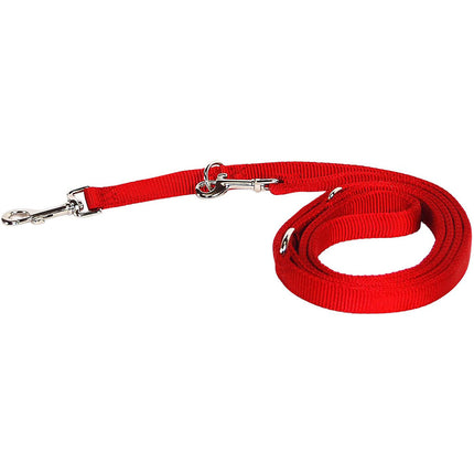 Hamilton Double Thick Euro Leash - adjustable nylon leash, 6-in-1, for small dogs