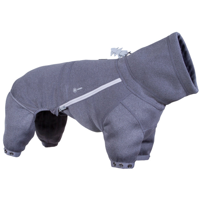 Hurtta Midlayer Overall Blackberry - fleece overall for dogs