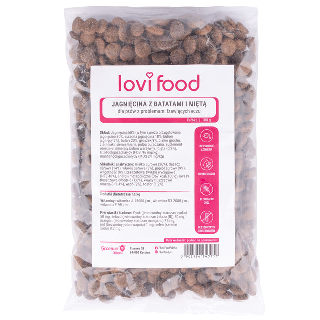 Lovi Food - dog food samples, small breed set