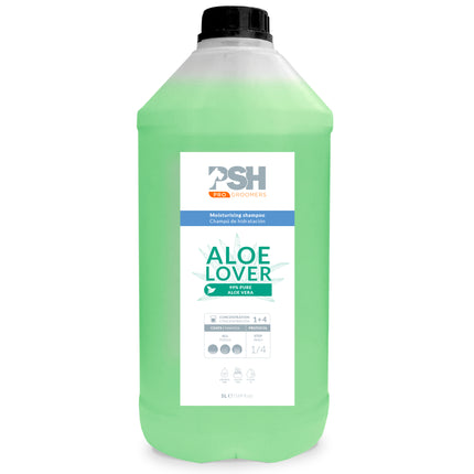 PSH Pro Aloe Lover Shampoo - intensely moisturizing shampoo for long or thick fur, with aloe, concentrate 1:4