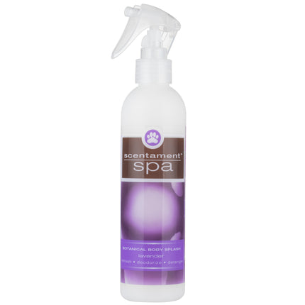 Best Shot Scentament Spa Spray - anti-static scented conditioner that makes it easier to comb through fur, lavender scent