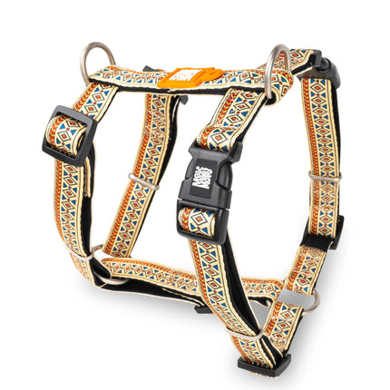 Max&Molly H - Ethnic Harness - colorful harnesses for dogs and puppies, adjustable