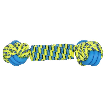 Flamingo Knotted - Chew Toy / Bone for Dogs, Blue - Yellow