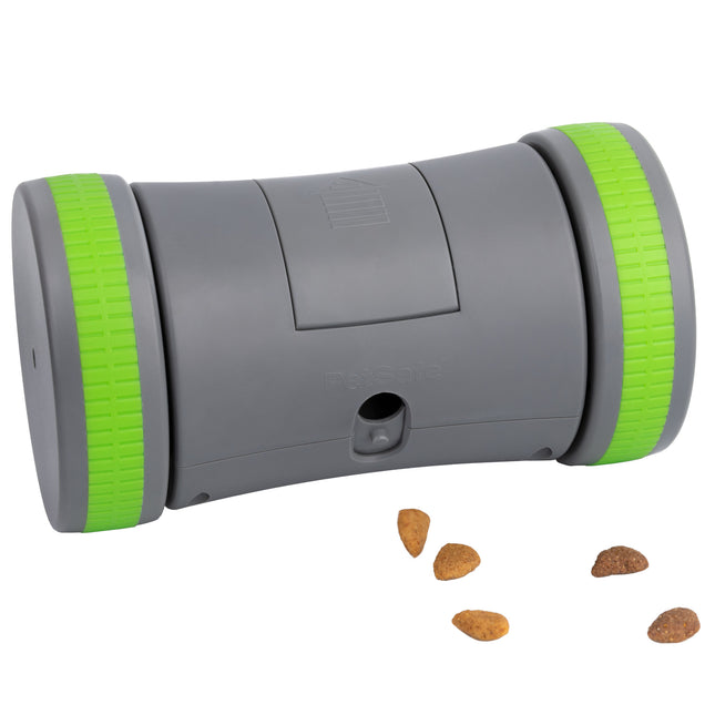 PetSafe Kibble Chase Roaming Treat Dispenser - interactive treat toy for dogs, roaming roller