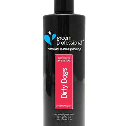 Groom Professional Dirty Dogs - deep cleaning shampoo for dogs with heavily soiled fur, concentrate 1:20