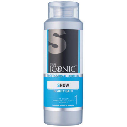 True Iconic Show Beauty Bath - deep cleansing shampoo for all coat types, concentrate