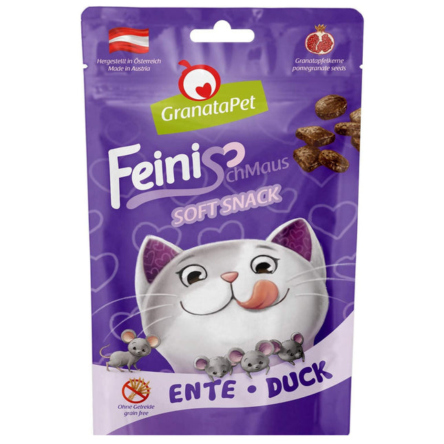 GranataPet FeiniSchmaus Duck - soft treats for cats, duck - promotion due to expiration date: 11/16/2024