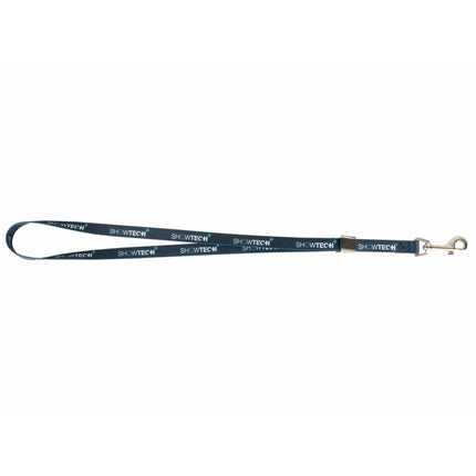 Show Tech Grooming Noose Grey with Logo 57x1.5 cm - grooming noose with adjustable neck circumference, grey