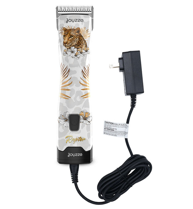 Joyzze Raptor Corded Clipper - professional, high-performance corded clipper with case and blade