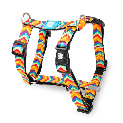 Max&Molly H - Summertime Harness - colorful harness for dogs and puppies, adjustable