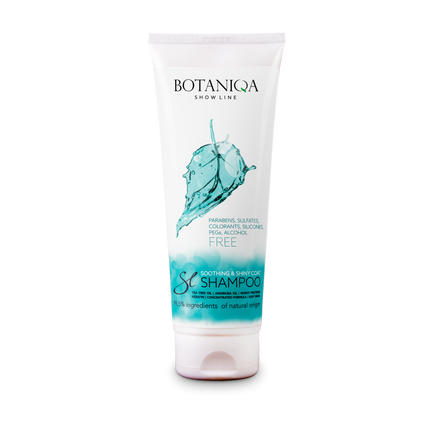 Botaniqa Show Line Soothing & Shiny Coat Shampoo - shampoo for very sensitive, grooming-irritated skin of dogs