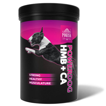 Pokusa PowerDog HMB+CA - supplement supporting muscle mass development in dogs