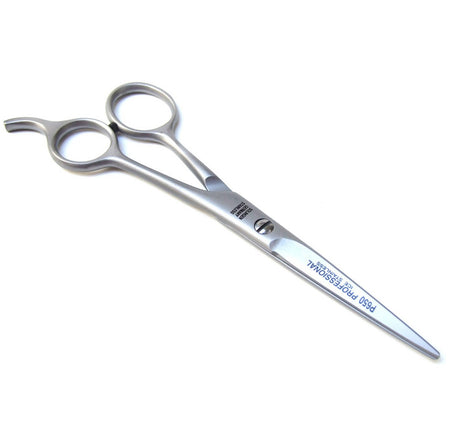 Witte Professional Scissors P650 - straight scissors with a hook and single-sided micro-grind