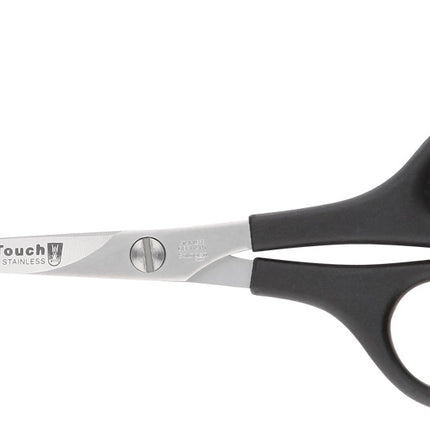 White Touch - straight scissors with plastic handle 13cm