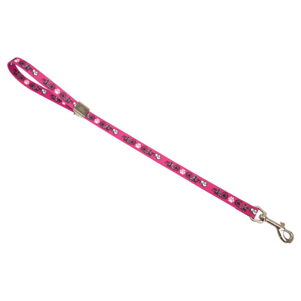 Show Tech Grooming Noose Pawprint - grooming leash with dog paws and bones