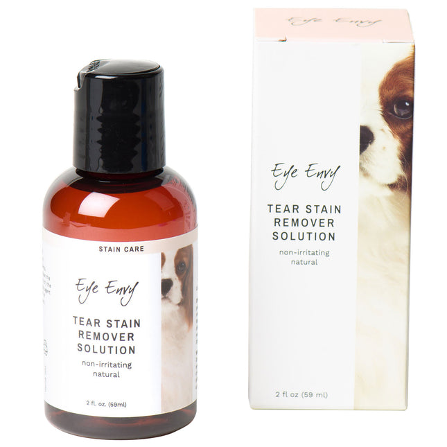 Eye Envy Tear Stain Remover for Dogs - liquid for removing stains and discoloration under a dog's eyes