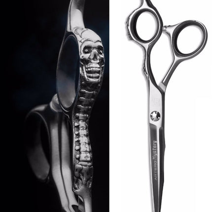 Artero Mystery Straight Scissor - razor-sharp, professional scissors made of Japanese steel, with a decorative handle