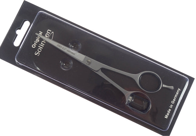 Gotta Solingen Straight Scissors (17cm) with Single-Sided Micro Grind