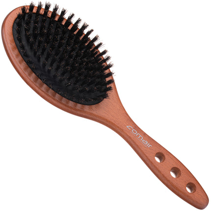 Comair Palisander Wooden Brush - wooden brush with natural bristles