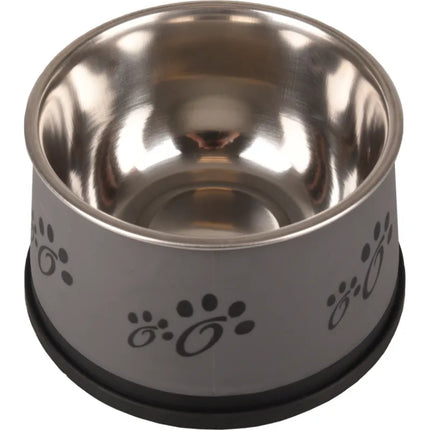 Flamingo Fusion Long Ears - metal dog bowl with long ears