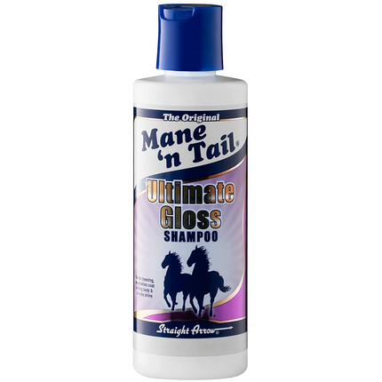 Mane'n Tail Ultimate Gloss Shampoo - Glossing Shampoo for Dogs, Cats, and Horses, Concentrate