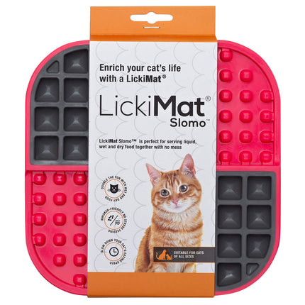 LickiMat Slomo Cat - licking mat for cats