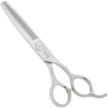 Yento Fanatic Series Thinner - professional single-sided thinning shears made of carbon stainless steel, 30 teeth