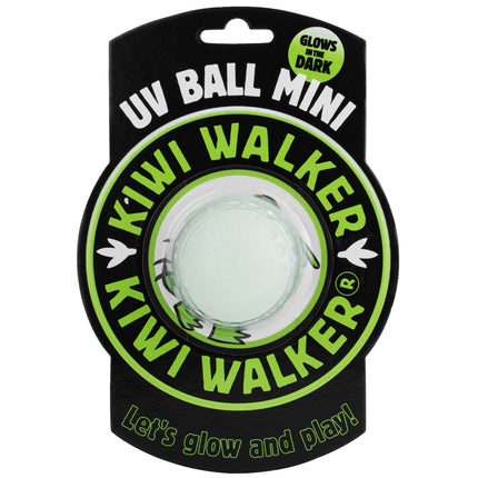 Kiwi Walker Let's Play and Glow UV Ball - glowing ball for dogs, shines in the dark