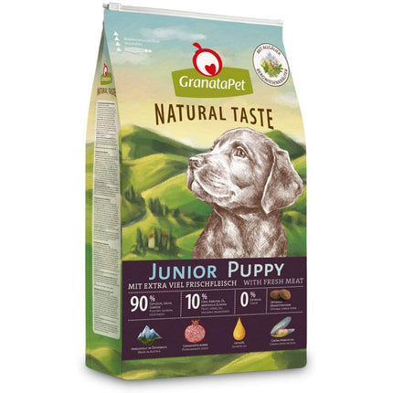 GranataPet Natural Taste Junior/Puppy Poultry & - grain-free food for puppies, with poultry and salmon