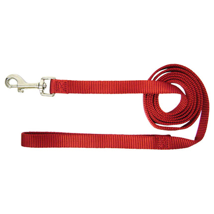 Hamilton Single Thick Leash Short - nylon leash for medium breed dogs, width 122cm