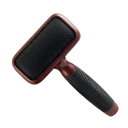 Kenchii Slicker Brush - elegant poodle brush made of maple wood