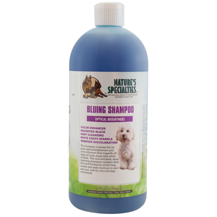 Nature's Specialties Bluing Shampoo - color-enhancing shampoo for dogs and cats, concentrate 1:16