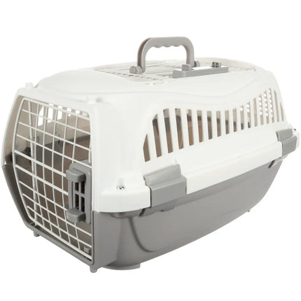 Flamingo Transport Cage Globe Grey M - transporter for cats and dogs, for