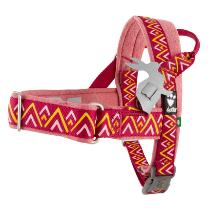 Hurtta Razzle - Dazzle H - Harness Beetroot - Norwegian harness for puppies and adult dogs - 80 - 100cm