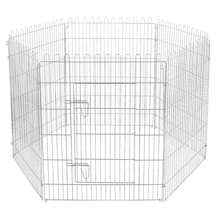 Flamingo Puppy Run Jax S - metal playpen for puppies, 6 panels with height