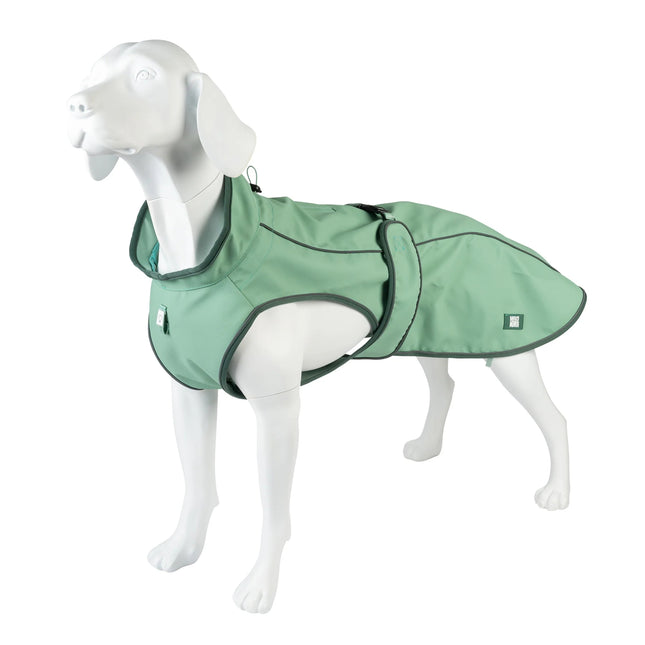 Max&Molly Raincoat for Dogs Matrix 2.0 Jade - dog jacket, raincoat