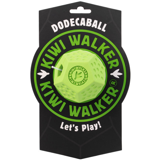 Kiwi Walker Let's Play Dodecaball - geometric treat toy for medium dogs