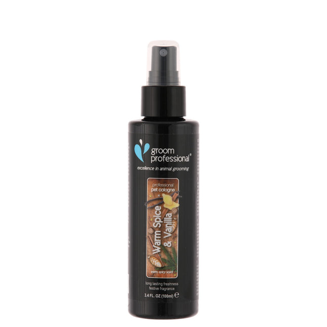 Groom Professional Warm Spice & Vanilla Cologne - perfume with the scent of cinnamon and vanilla, for dogs and cats