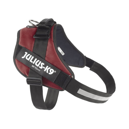 Julius - K9 IDC Powerharness Bordeaux - Brown - high-quality harness for dogs, Bordeaux color