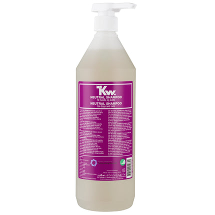 KW Neutral Shampoo - hypoallergenic shampoo for sensitive skin of dogs and cats, concentrate 1:3