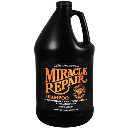 Chris Christensen Miracle Repair Shampoo - revitalizing vitamin shampoo for damaged dog and cat fur