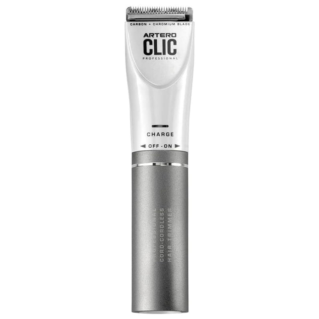 Artero Clic Trimmer - finishing trimmer with a chrome blade, silver