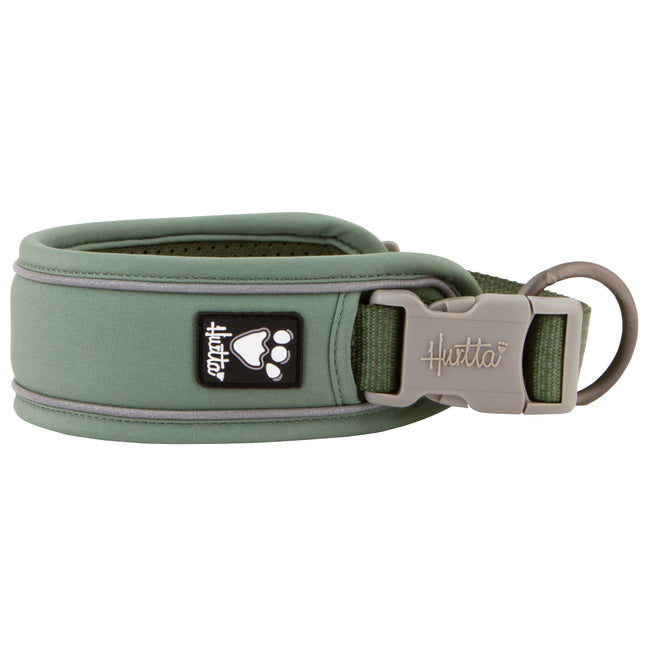 Hurtta Weekend Warrior Collar Eco Hedge - waterproof dog collar made from recycled materials - 25 - 35cm