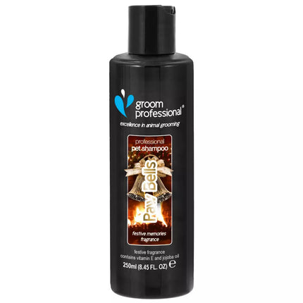 Groom Professional Paw Bells Shampoo - holiday shampoo for dogs and cats, concentrate 1:12