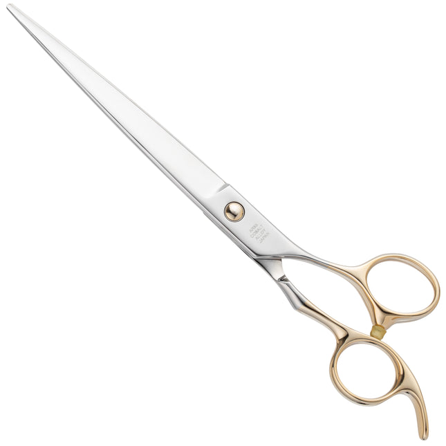 Geib Avanti Straight Scissors - professional grooming scissors with micro-serration, straight